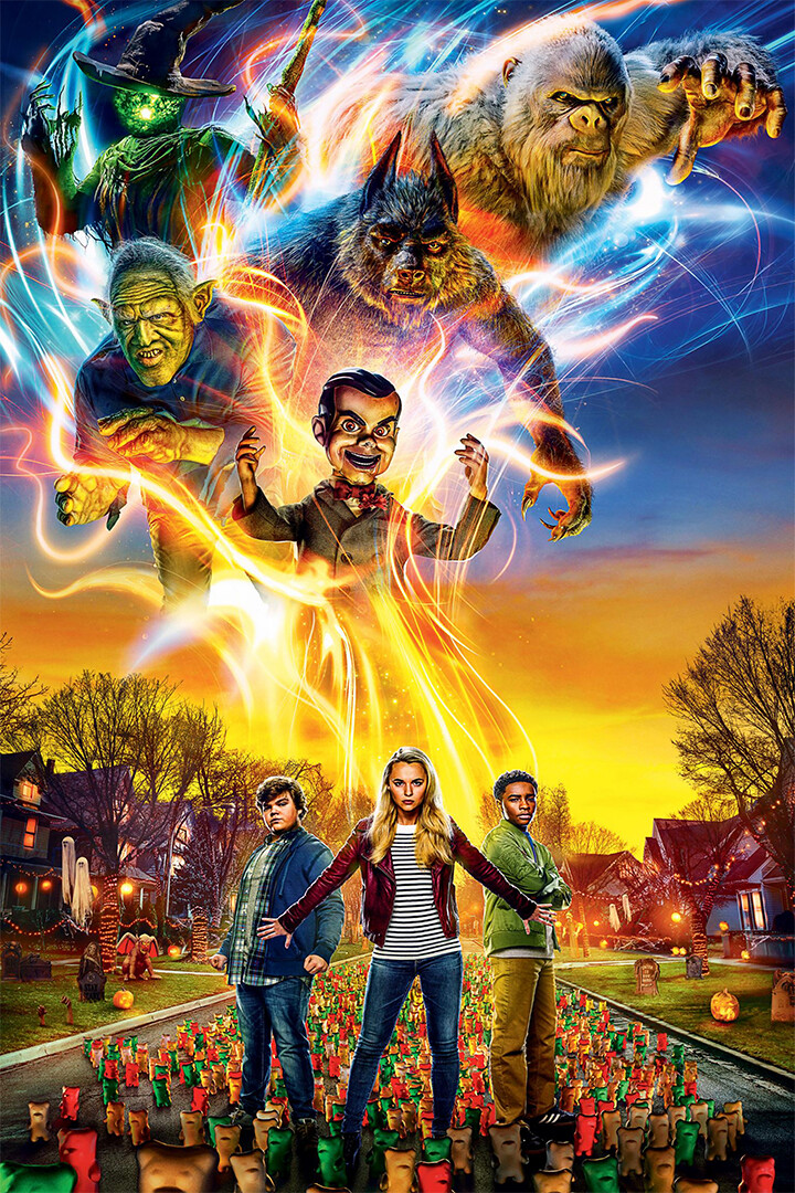 Goosebumps Headless Halloween Horror Series Decor Wall Art Print