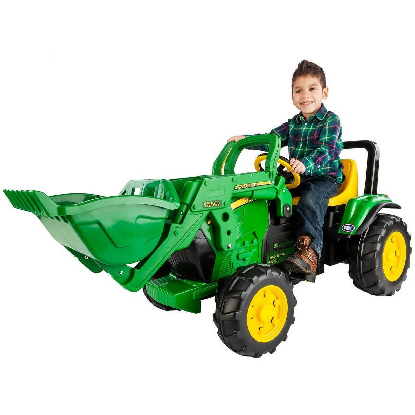 Peg Perego John Deere Front Loader Ride-On Pedal Tractor Farmer Front Loader
