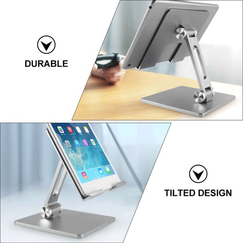 1Pc Laptop Kühlung Rack Büro Computer Cooling Stand Laptop Halterung Silber - Bild 9 von 15