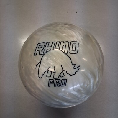 【最新】【新品未使用】IVORY RHINO PRO 14ポンド Brunswick Ivory Rhino Pro BOWLING ball 14 lb new in box #139