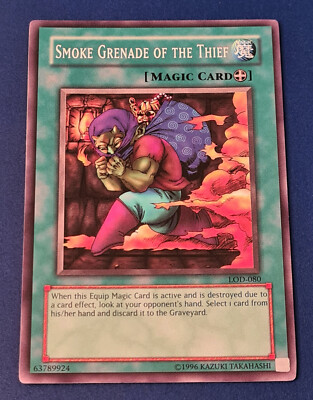 Smoke Grenade of the Thief # LOD-080 Common Karte B Legacy of Darkness Near Mint