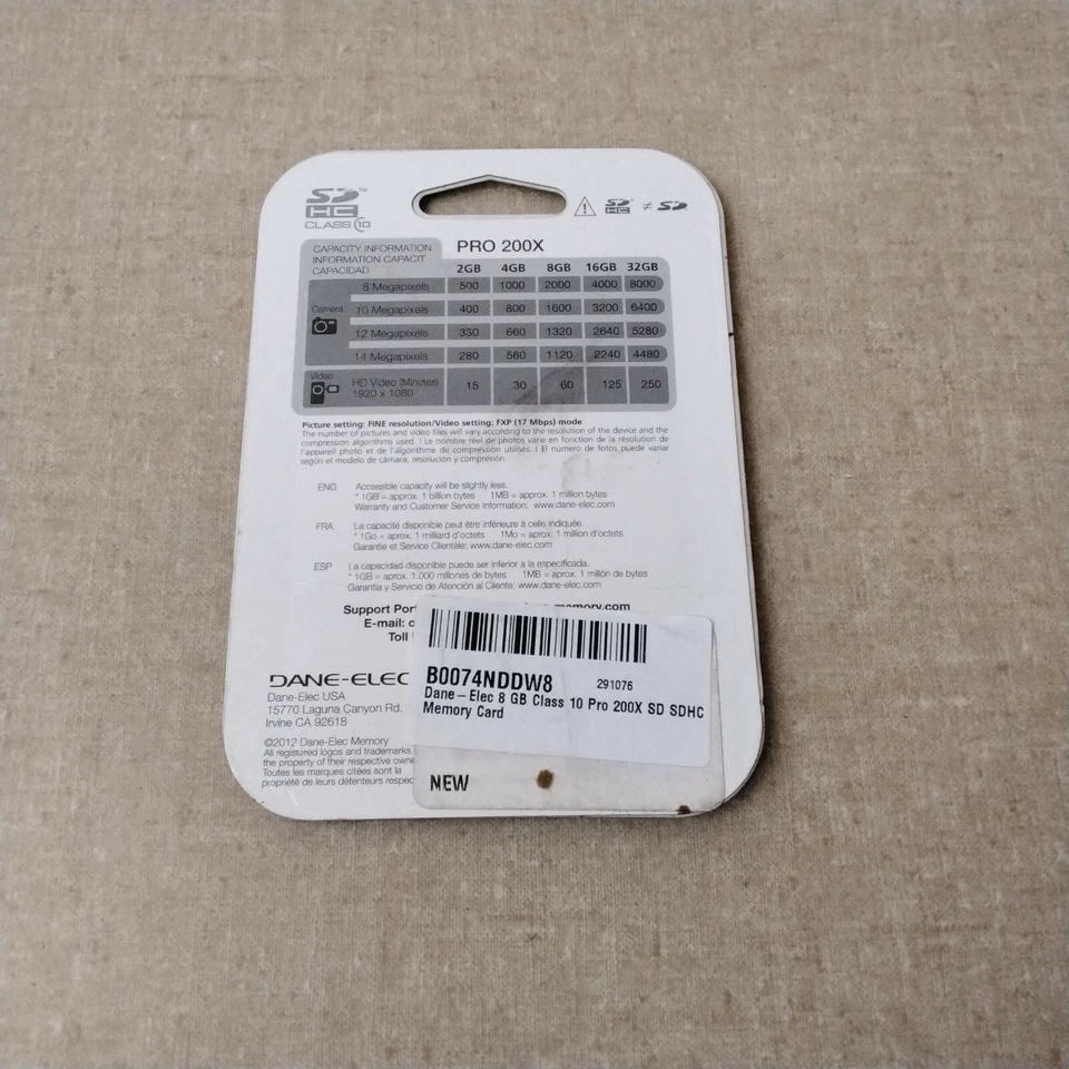 Dane Elec SD Pro 200x 8GB - Image 3 of 4