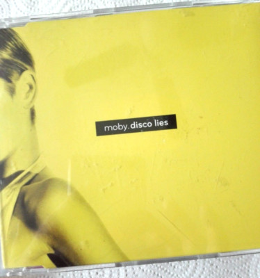 MOBY - DISCO LIES, Orig. Maxi Single CD, sehr gut