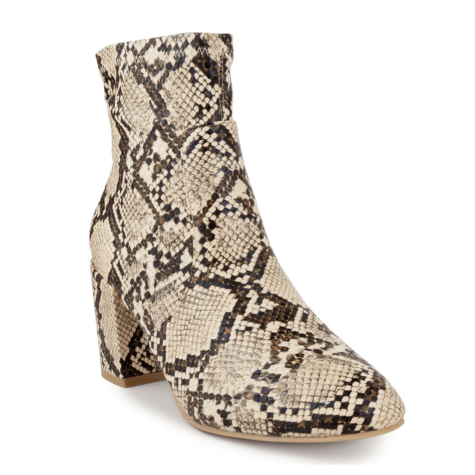 Sugar Womens Itsie Stacked Heel Booties 