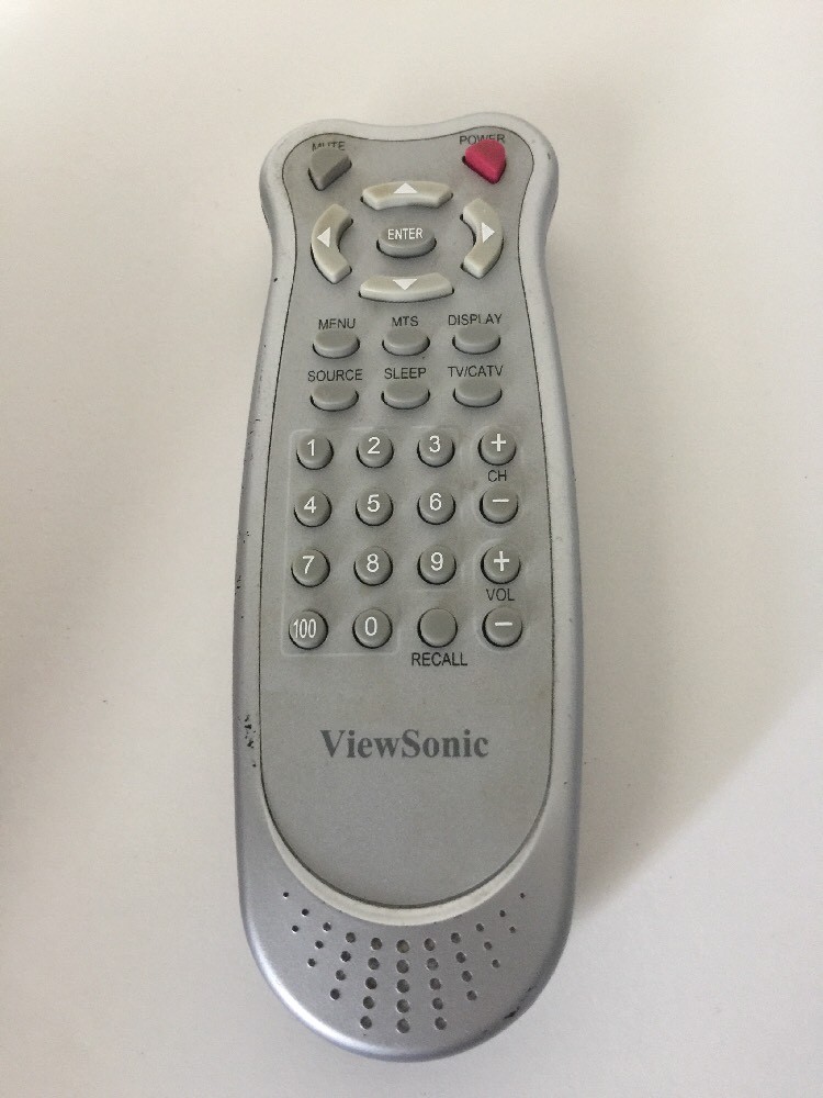 VIEWSONIC Remote Control OEM GENUINE SILVER eBay