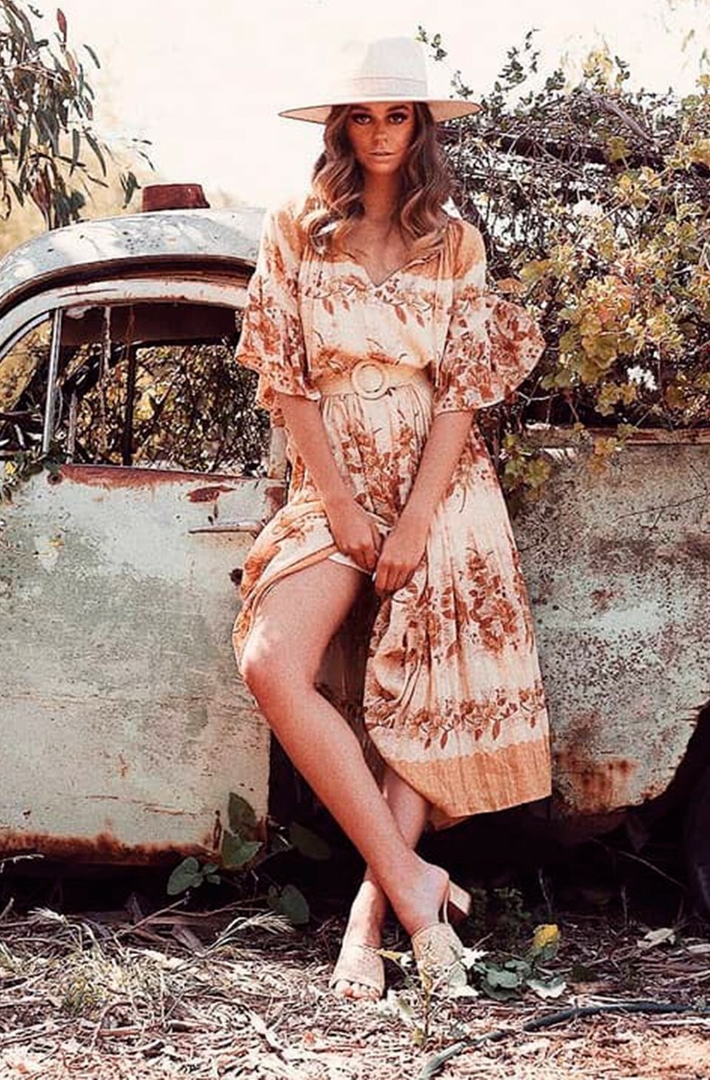 Spell & Gypsy Coco Lei Mumu Size XS Maxi Midi | eBay