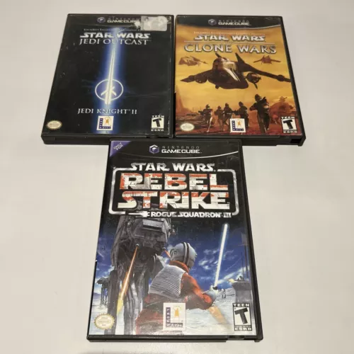 Star Wars: Rogue Squadron III Clone Wars Jedi Outcast (Nintendo GameCube) Tested