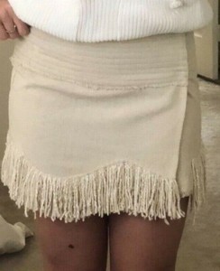 mini wrap skirt boho