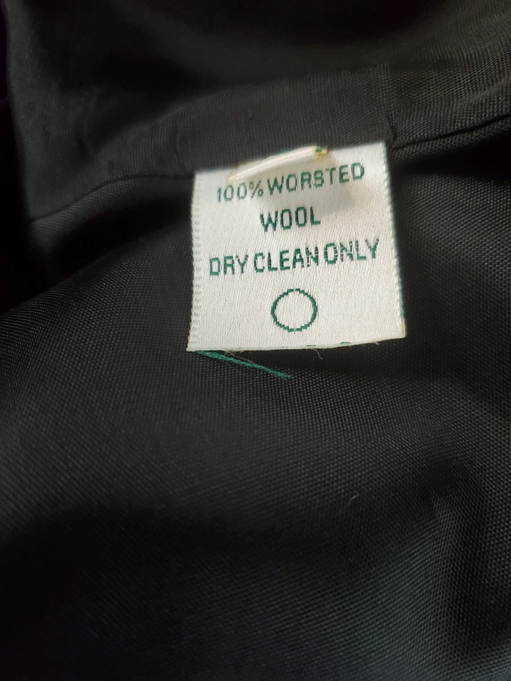 Vtg Austin Reed Plaid Woman's Blazer Jacket Size 18 Worsted Wool Made In USA - Image 4 of 4