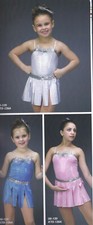 Child 2C PINK Jazz Tap Dance Costume Rainbow Connection