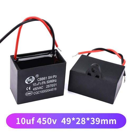 CBB61 450VAC Fan Start Motor Running Capacitor 0.8/1.2/1.5/2/2.5/3/3.5UF - 25UF - Picture 28 of 33