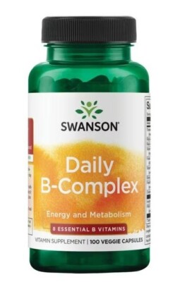 Swanson  B-Complex, Daily 100 vegetabilische Kapseln