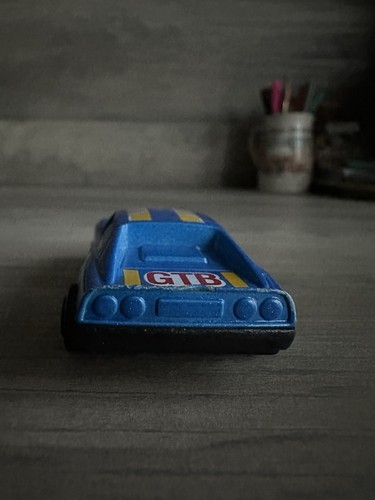 Vintage YAT MING FERRARI GTB Blue #2 1:64 Scale Diecast Car Collectible - Picture 3 of 6