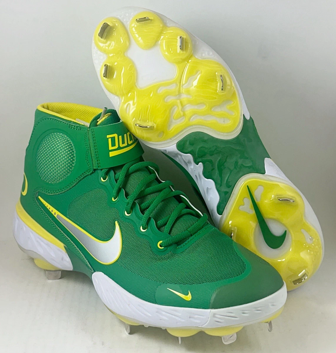 Nike Alpha Huarache Elite 3 Mid Green for Sale | Authenticity