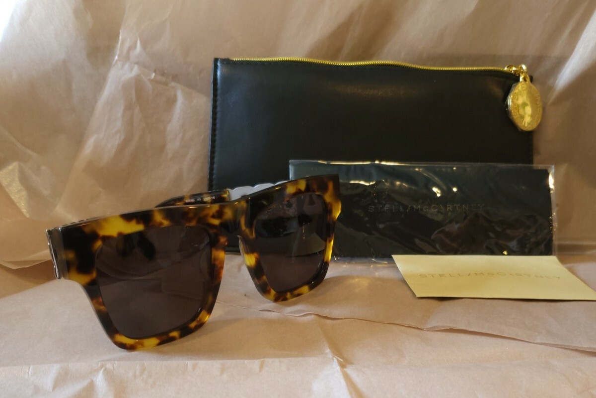 Stella McCarthy Tortoise Shell Sunglasses EUC Stella Womens Fashion Octagonal Oversized Sunglasses main image 3