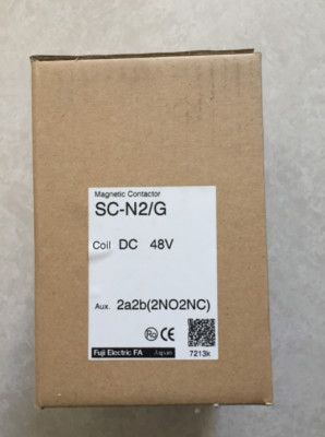 Fuji SC-N2/G DC 48V Magnetic Contactor SCN2/G 1PC New Free Shipping