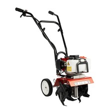 52cc Petrol Cultivator Rotavator Tiller Garden Allotment Soil Vegetable Patch UK