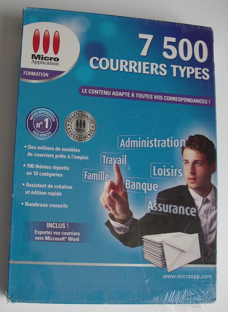 Logiciel bureautique de secrétariat sur PC pour rédiger vos lettres administratives