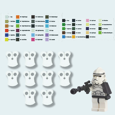 10x Armor Pauldron Cloth Cape Umhang Custom für Minifigur Star Wars