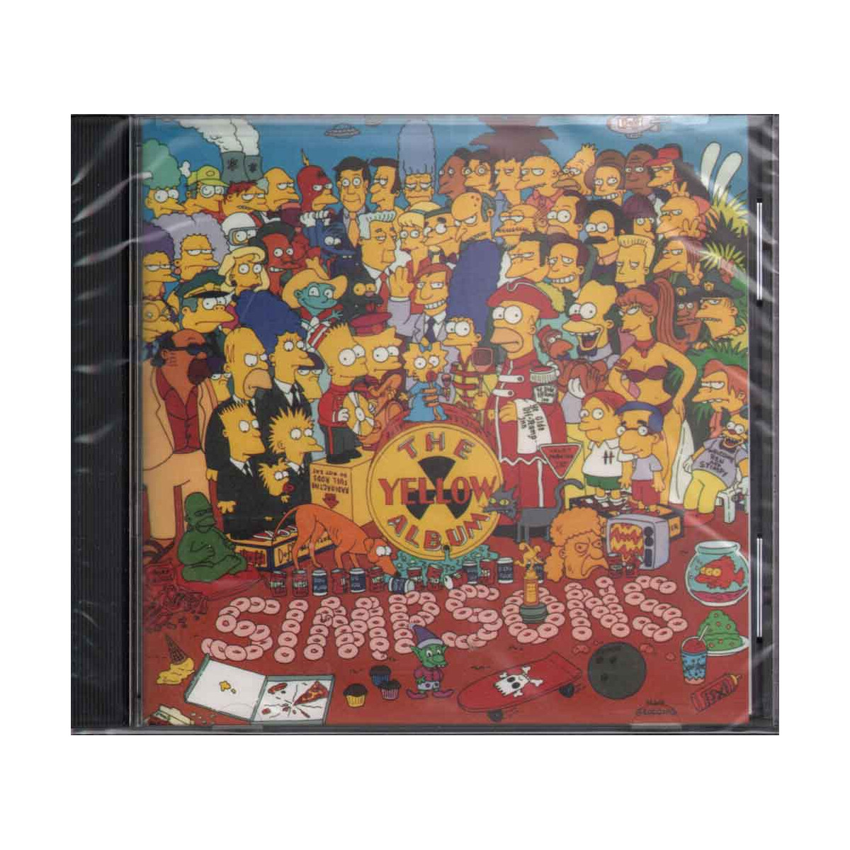 The Simpsons CD The Yellow Album OST Soundtrack Geffen GEFD-24480 Sealed