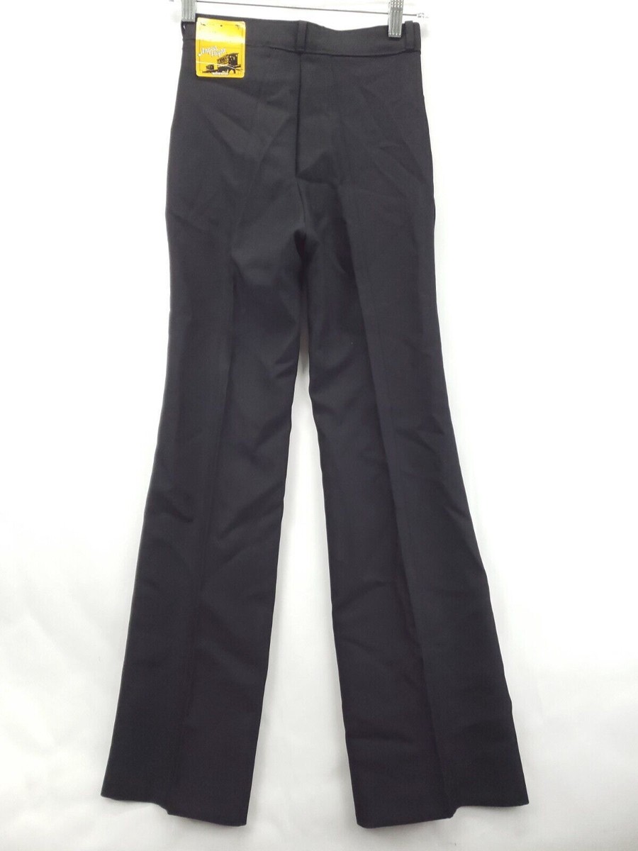 90s vintage slacks black ヘリンボーン NEW Vintage Angels Flight Tobias Kotzin Pants Mens 25x32