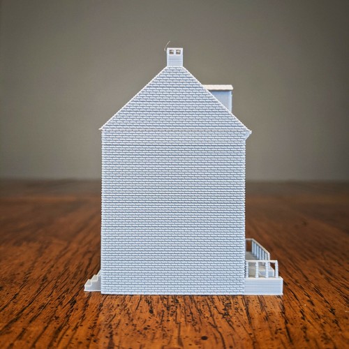 HO-Scale Pennsylvania Row House - 1:87 Scale Building - Picture 4 of 10