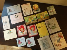Vintage Greeting Card Lot of 17, Graduation, Sympathy, Thank You,  Misc