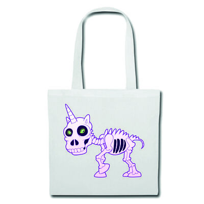 Tasche Beutel Baumwolltasche Einhorn Unicorn Fabelwesen Pferd Ziege Licorne Unic