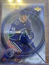 2018-19 Trilogy Retro Rookie Premieres Elias Pettersson