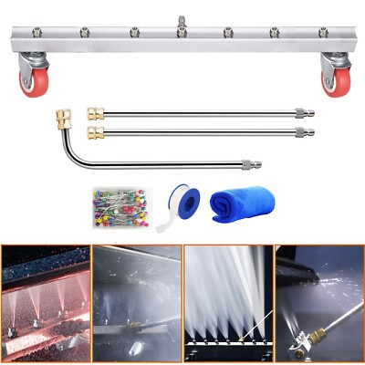 #ad 39quot; Pressure Power Washer Undercarriage Under Car Cleaner 4000 PSI Water Broom $65.99