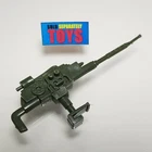 GI Joe Headquarters green long MACHINE GUN weapon accessory part 1983