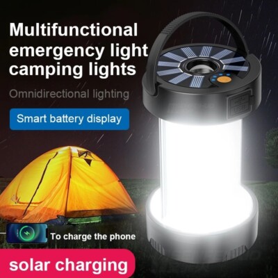 Solar LED Camping & Hiking Lanterns For Sale | UK