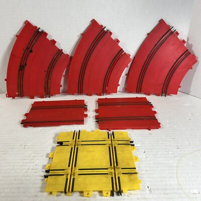 Ungar Los Angelas, 6 Slot Car Pieces - For Parts, Broken Or Not Working
