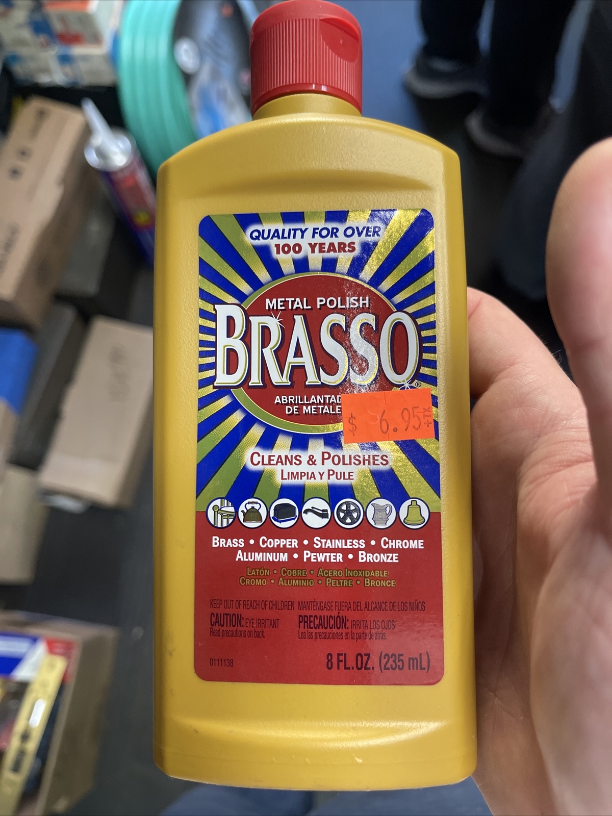 Brasso (23) Multi-Purpose Metal Polish, 23oz for sale