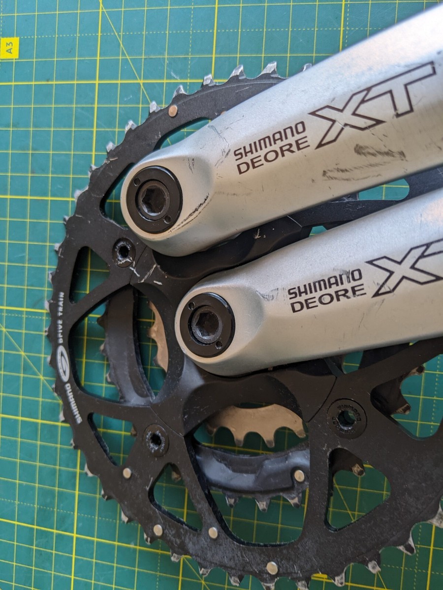 Shimano Deore XT FC-M751 175mm 44/32/22 Hollowtech Aluminum Triple