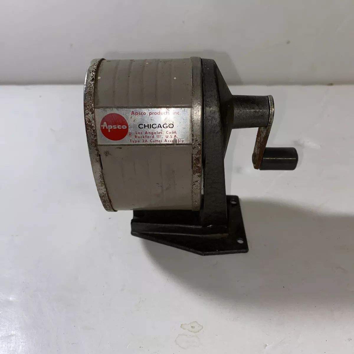 Vintage Old School Pencil Sharpener Apsco Product  GIANT  Multiple Size