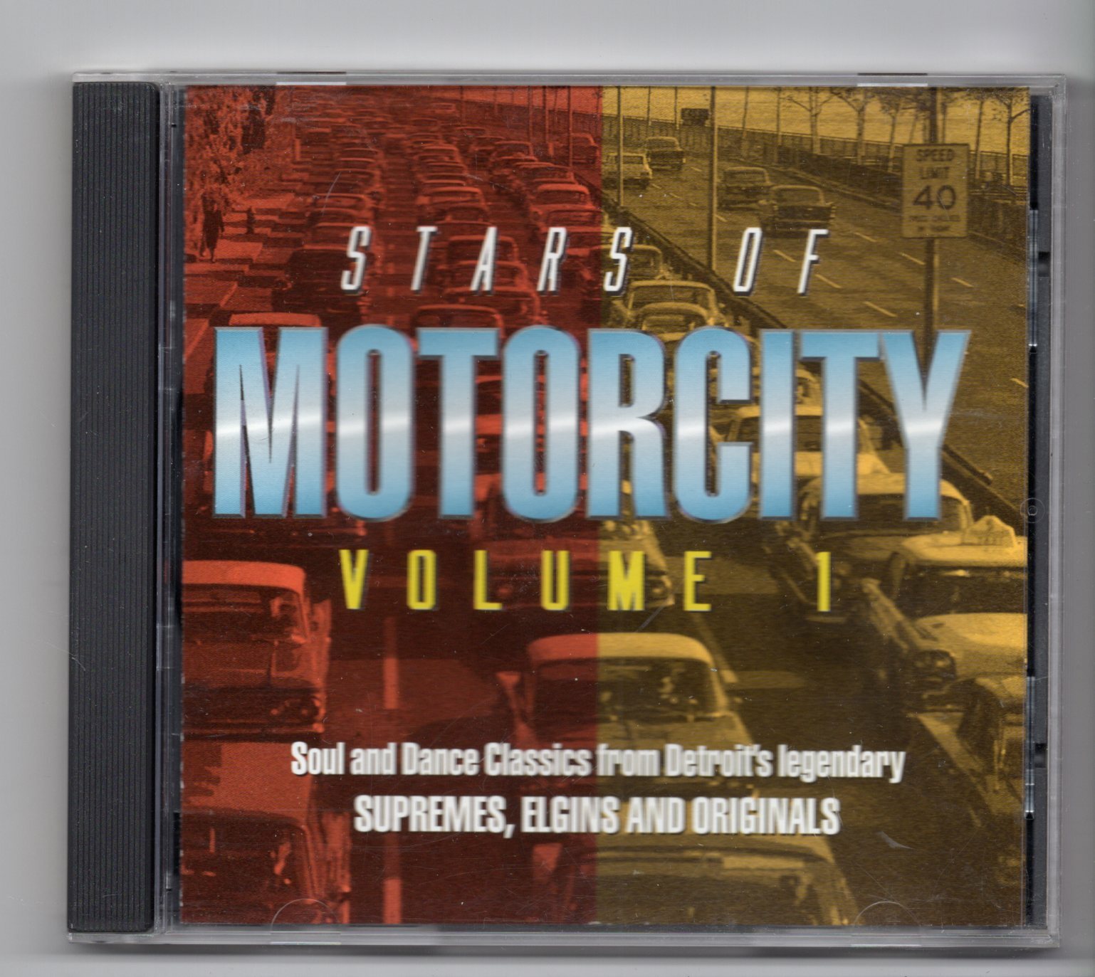 (JF322) Stars Of Motorcity Vol 1, 16 tracks various artists - 1995 CD
