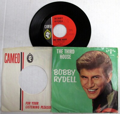 BOBBY RYDELL 45 Third House / The Fish MINT-/VG++ w/ Pic Slv rock N roll   c5302