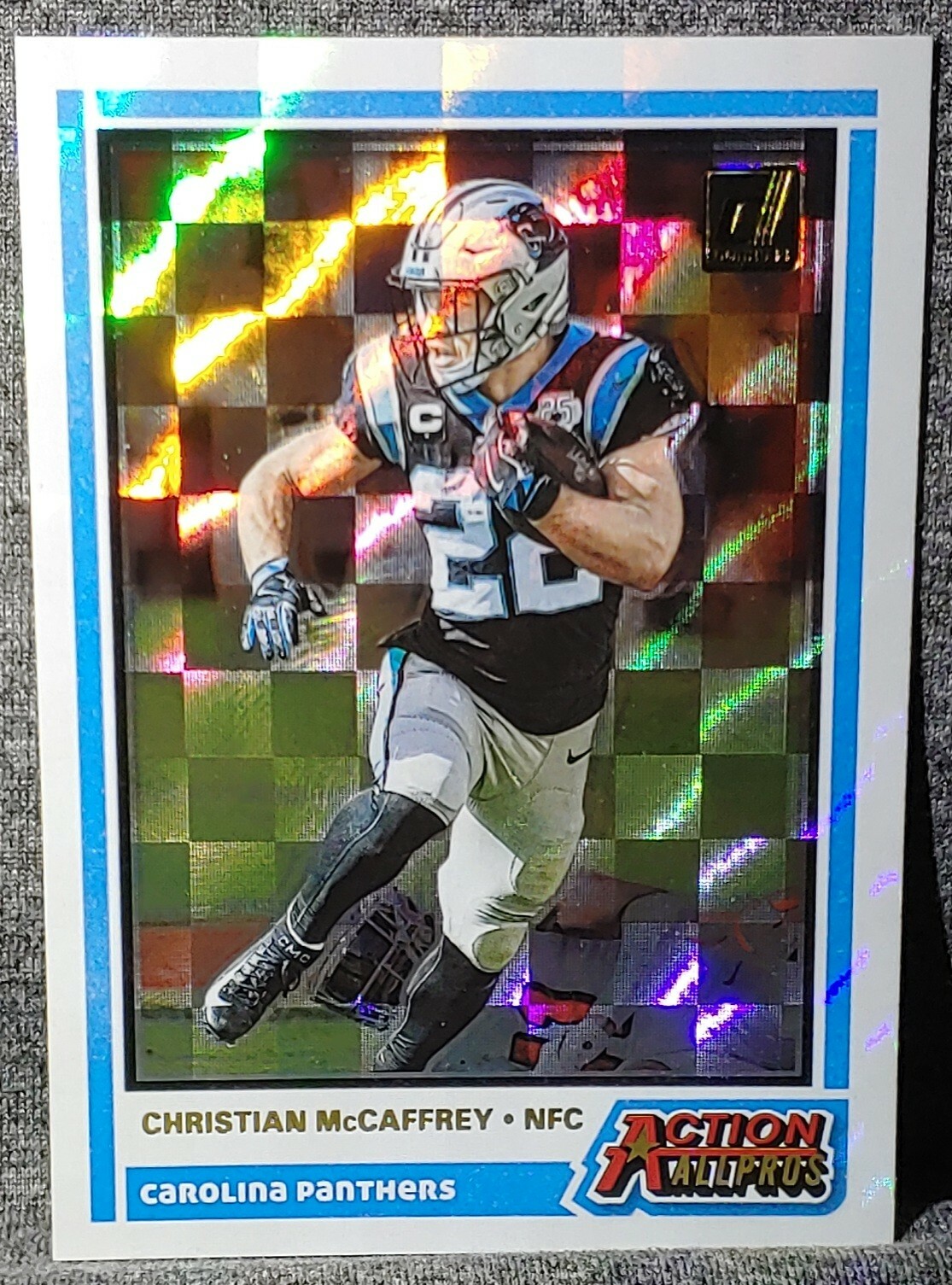 2020 Donruss CHRISTIAN McCAFFREY Action All-Pros #AAP-CM  Panthers 🔷 SHARP! 