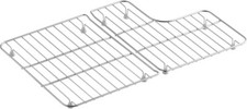 KOHLER K-6638-ST Whitehaven Sink Racks for 30-Inch Whitehaven Kitchen Sink, Incl