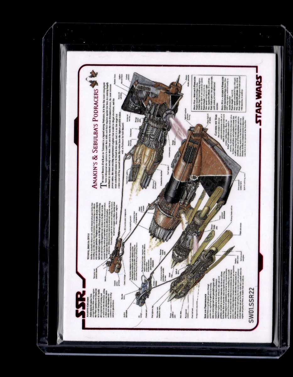 2023 Star Wars Prerelease #SW01.SSR22 Anakin & Sebulba's Podracers