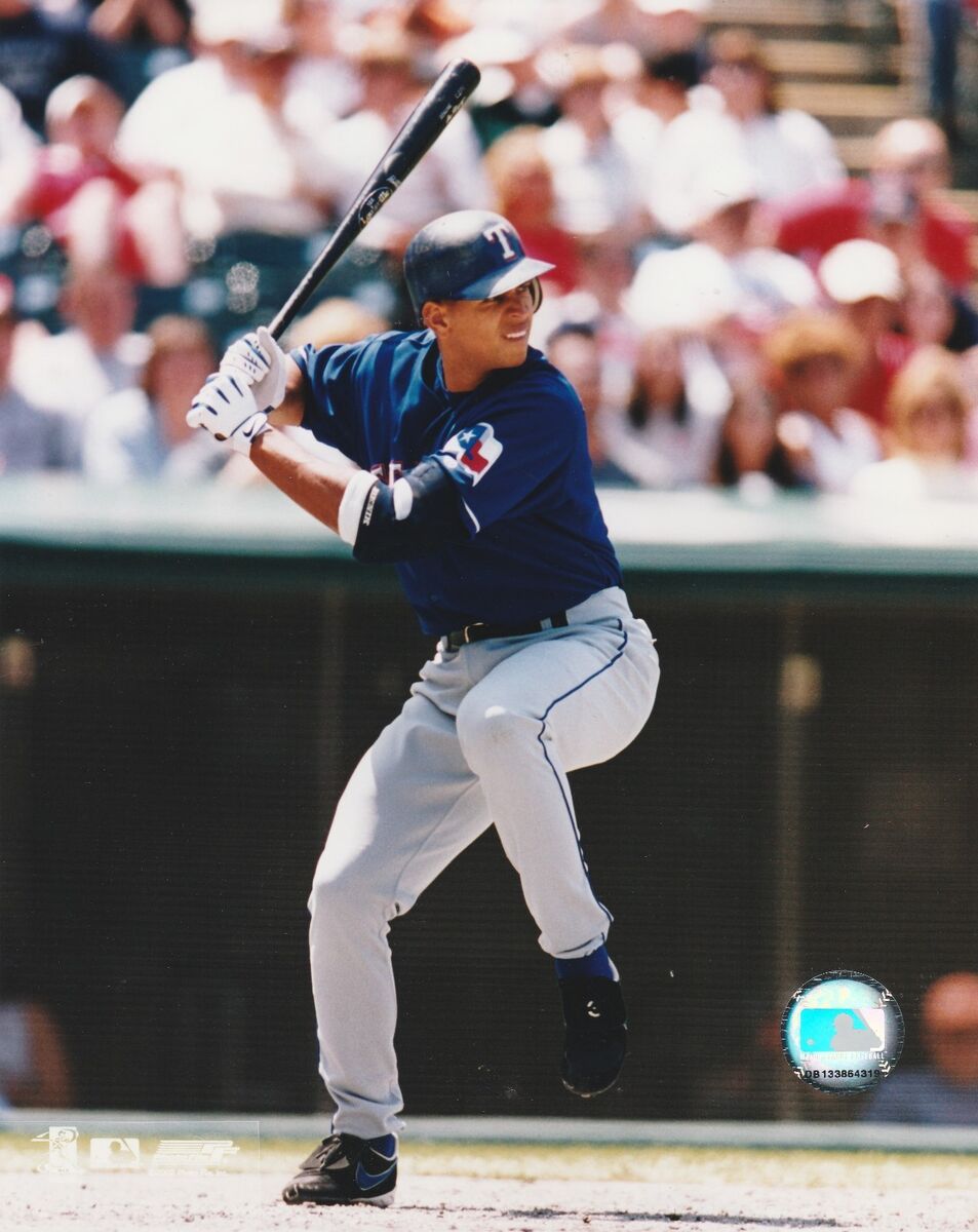 ALEX RODRIGUEZ 8X10 LICENSED PHOTO FILE TEXAS RANGERS ALEX RODRIGUEZ 8X10 LICENSED PHOTO FILE TEXAS RANGERS