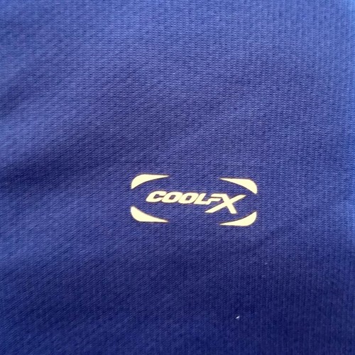 Indy Car Firestone Lights T Shirt Izod PerformX Blue Team Cool FX Large Logo - Afbeelding 5 van 9