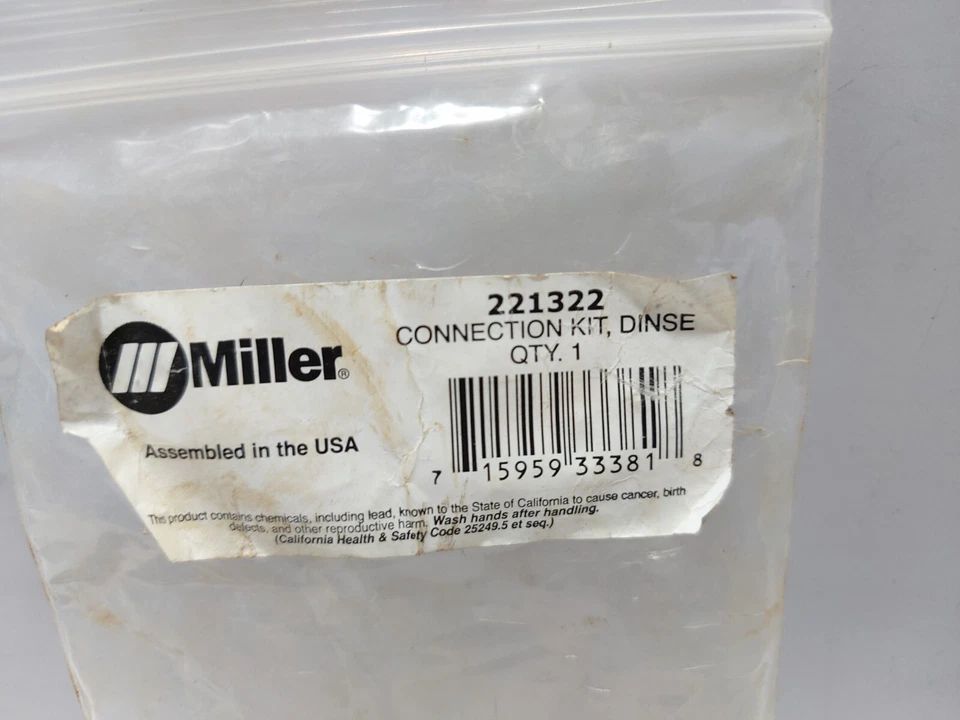 Miller 221322 Connection Kit Dinse - Image 2 of 4