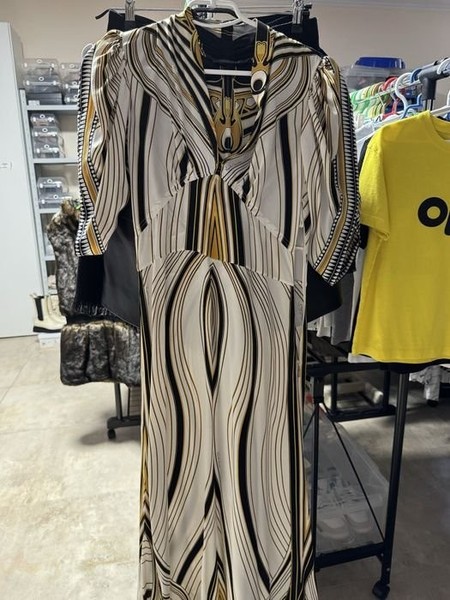 Women Roberto Cavalli Dress White Silk 40