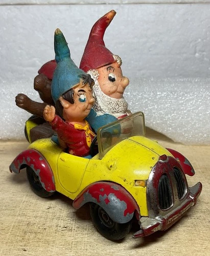 Vintage 1969 CORGI COMICS No.801 Noddy's Car With Friends Big Ears, Master Tubby