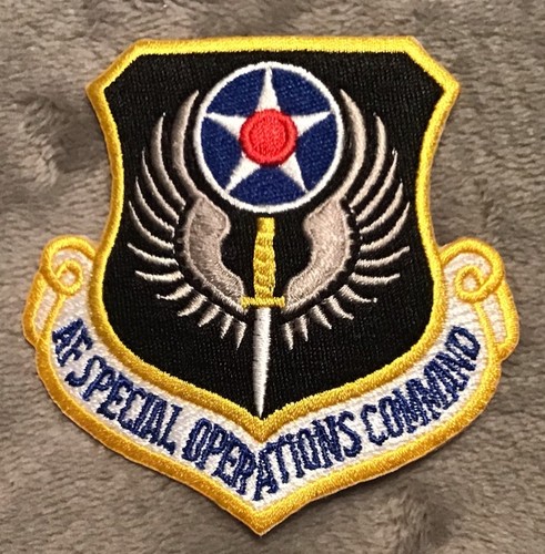 USAF US Air Force Special Operations Command Insignia Badge Full Color Patch V2