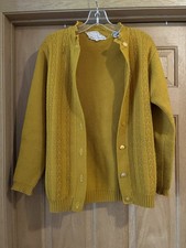 Vintage Carol Brent Cardigan Imported Montgomery Ward Womens 38 Virgin Acrylic