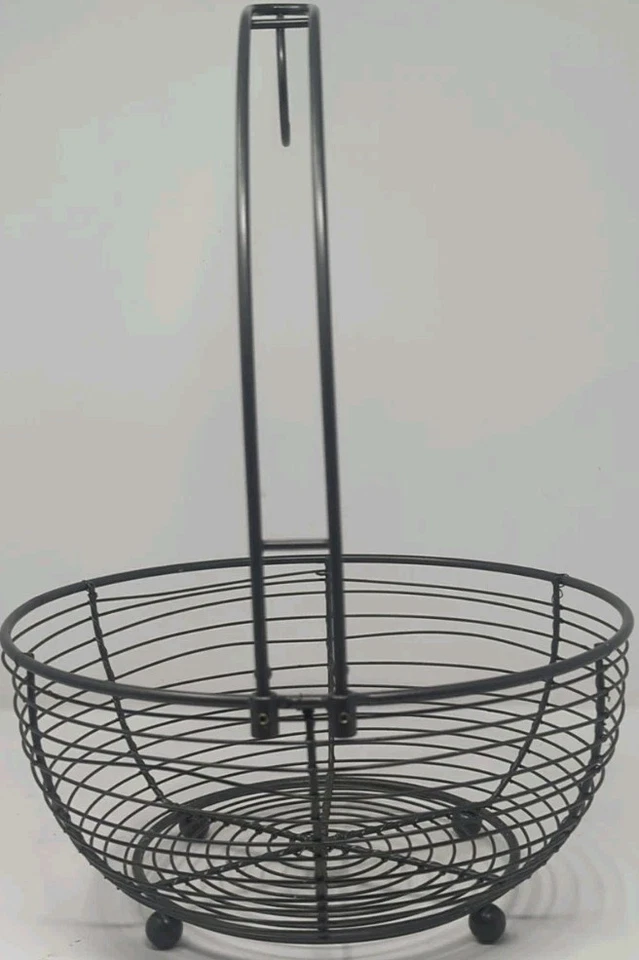 Vintage Style Fruit Tree - Attached Banana Hook Space Saving Fruit Basket EUC - Image 4 of 4