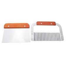 2 Pieces Soap Mold Adjustable Loaf Soap Cutting Cutter Stainless Steel Wavy